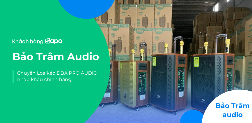 Bảo Trâm Audio - Chuyên Loa kéo DBA PRO AUDIO nhập khẩu chính hãng