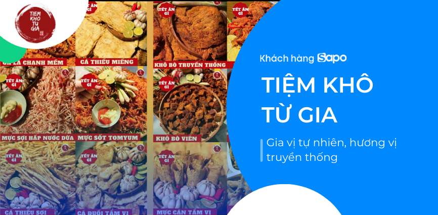 Tiệm khô Từ Gia - Gia vị tự nhiên, hương vị truyền thống