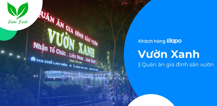 Vườn Xanh - Quán ăn gia đình sân vườn