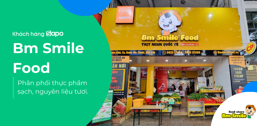 BM Smile Food - Phân phối thực phẩm sạch, nguyên liệu tươi