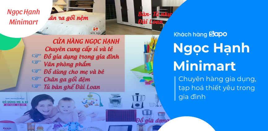 Ngọc Hạnh Minimart - Chuyên hàng gia dụng, tạp hoá thiết yêu trong gia đình