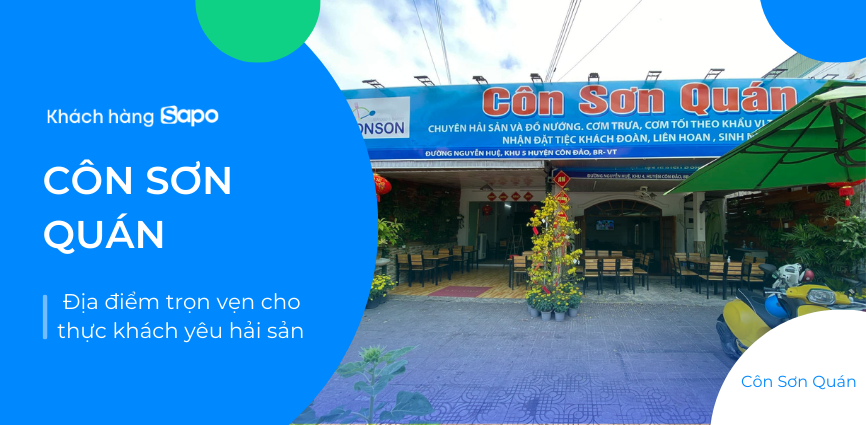 Côn Sơn Quán - Địa điểm trọn vẹn cho thực khách yêu hải sản