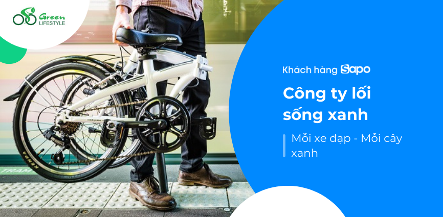 Công ty Lối sống xanh - Mỗi xe đạp - Mỗi cây xanh