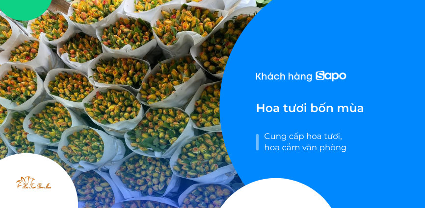 Hoa tươi bốn mùa - Cung cấp hoa tươi, hoa cắm văn phòng
