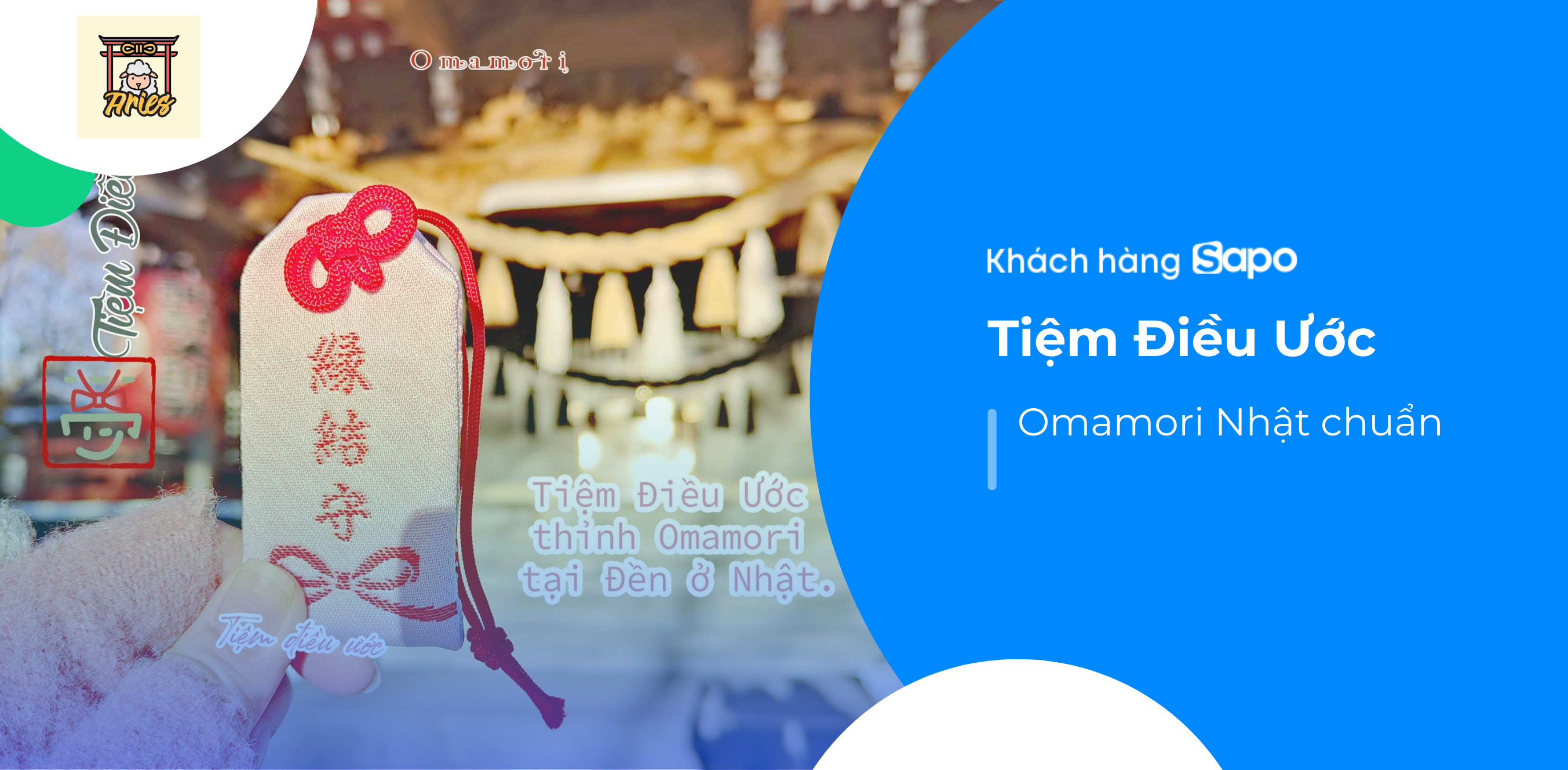 Tiệm Điều Ước - Omamori Nhật thật