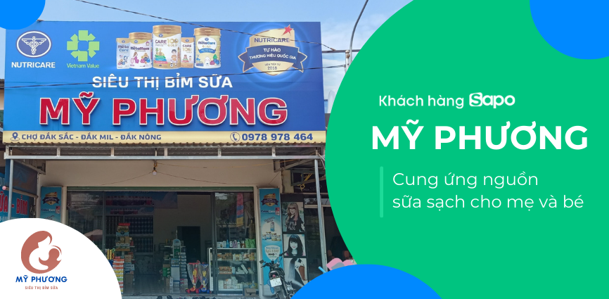 Siêu Thị Bỉm Sữa Mỹ Phương - Cung ứng nguồn sữa sạch cho mẹ & bé