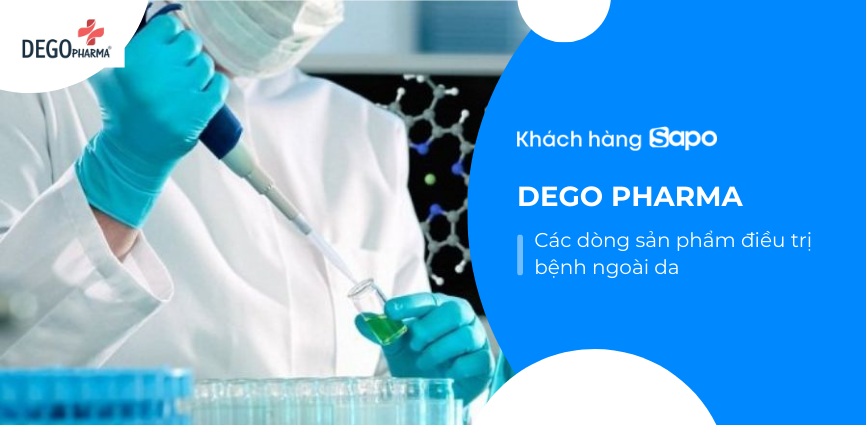 DEGO pharma - các dòng sản phẩm điều trị bệnh da đầu, bệnh ngoài da và dược mỹ phẩm