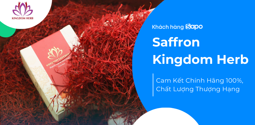 Saffron Kingdom Herb - Món quà sức khoẻ dành cho bạn