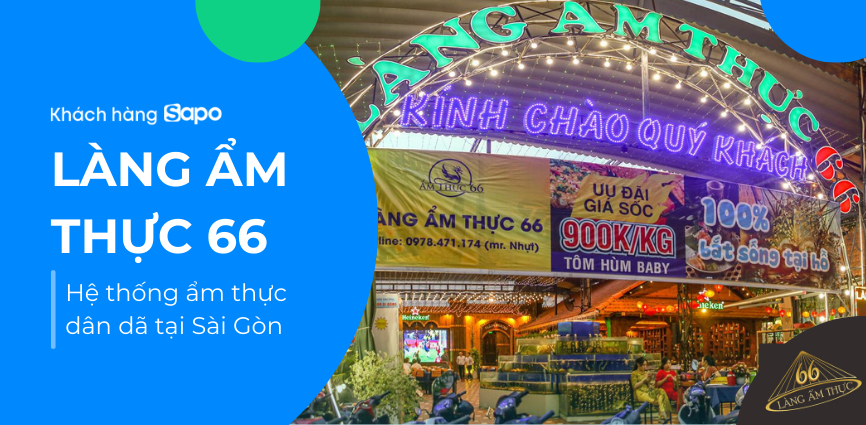 Làng ẩm thực 66 - Hệ thống ẩm thực dân dã tại Sài Gòn