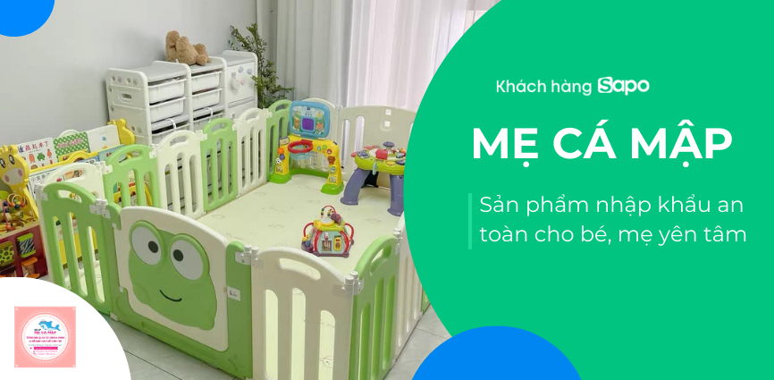 Shop Mẹ Cá Mập - Sản phẩm nhập khẩu an toàn cho bé