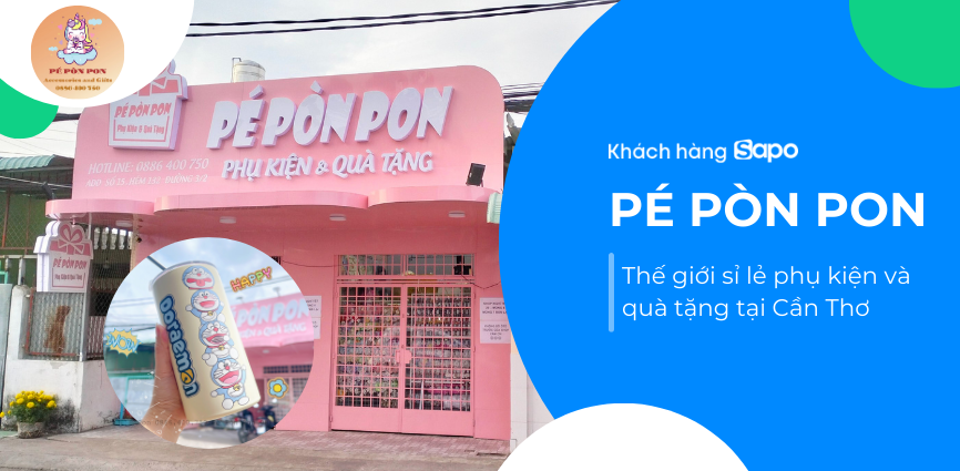 Pé Pòn Pon - Thế giới sỉ lẻ phụ kiện và quà tặng tại Cần Thơ
