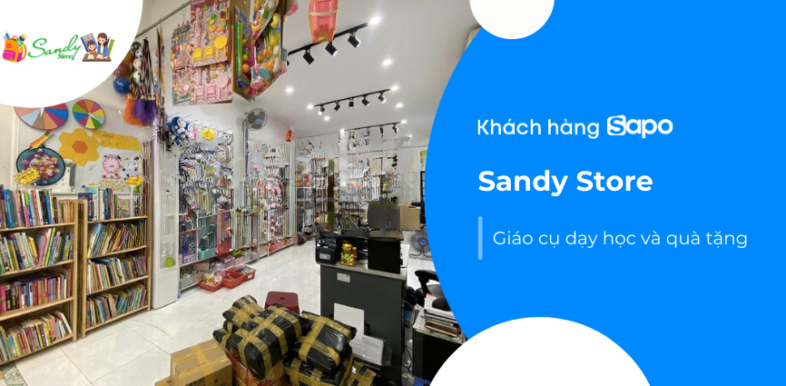 Sandy Store - Giáo cụ dạy học và quà tặng