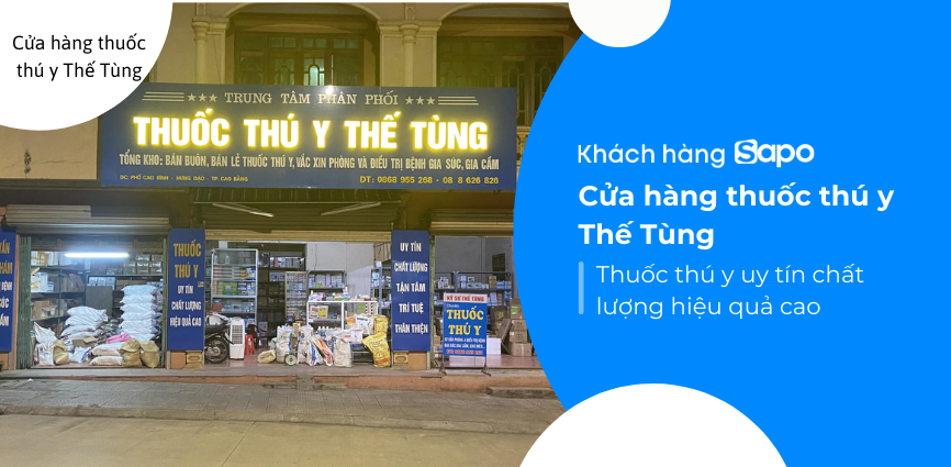 Cửa hàng thuốc thú y Thế Tùng - Thuốc thú y uy tín chất lượng hiệu quả cao