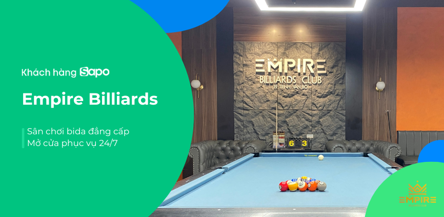 Empire Billiards Club - Sân chơi đẳng cấp của giới cơ thủ tại Hà Nội