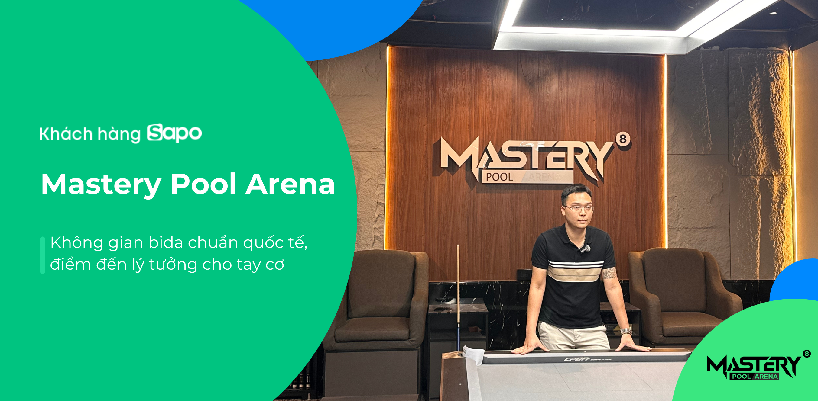 Mastery Pool Arena: Không gian bida chuẩn quốc tế, trải nghiệm đẳng cấp dành cho tay cơ