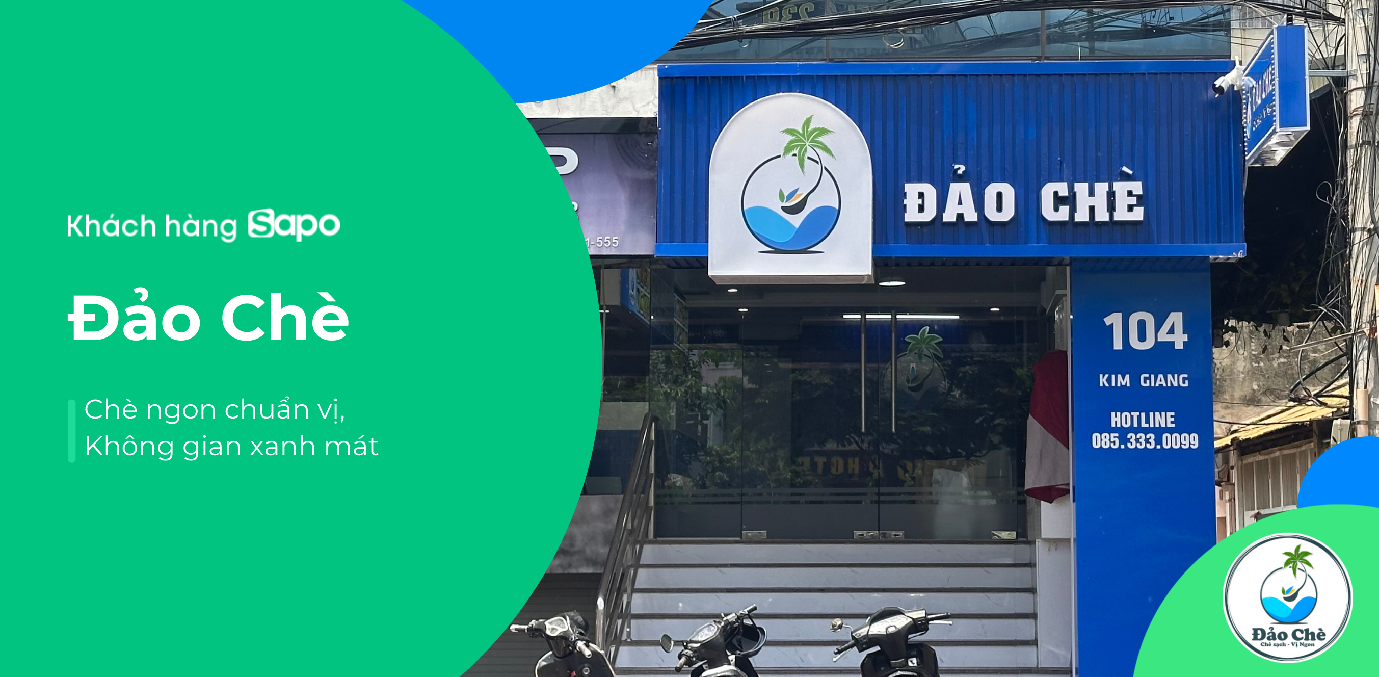 Đảo Chè: Trọn vẹn hương vị từng ly chè, giữa không gian xanh mát