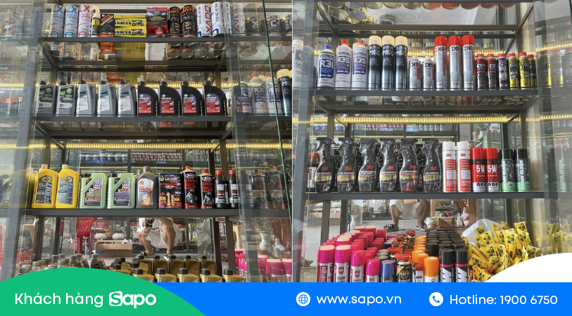 Linh Tôn Store - Trung tâm dầu nhớt và dịch vụ chăm sóc, bảo trì xe.