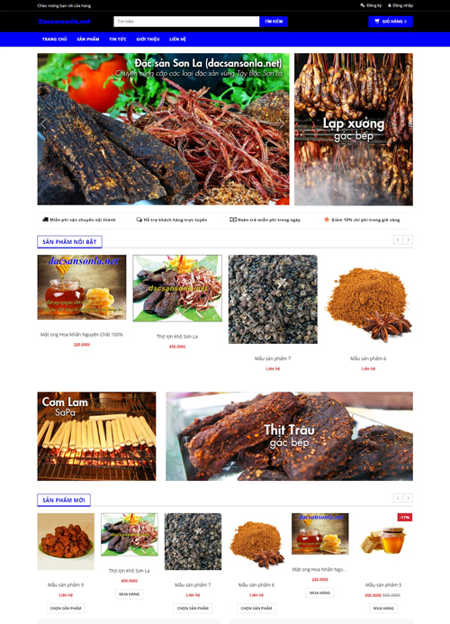 Đặc sản Sơn La 