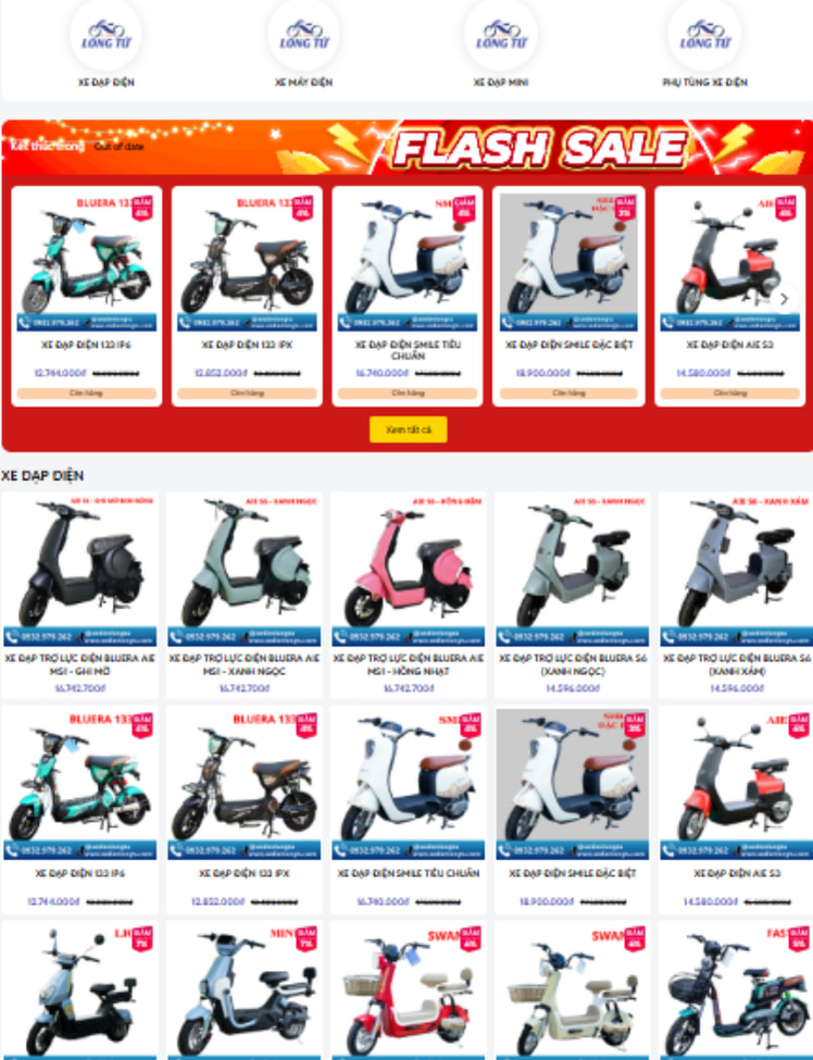 Xe Điện Long Tứ