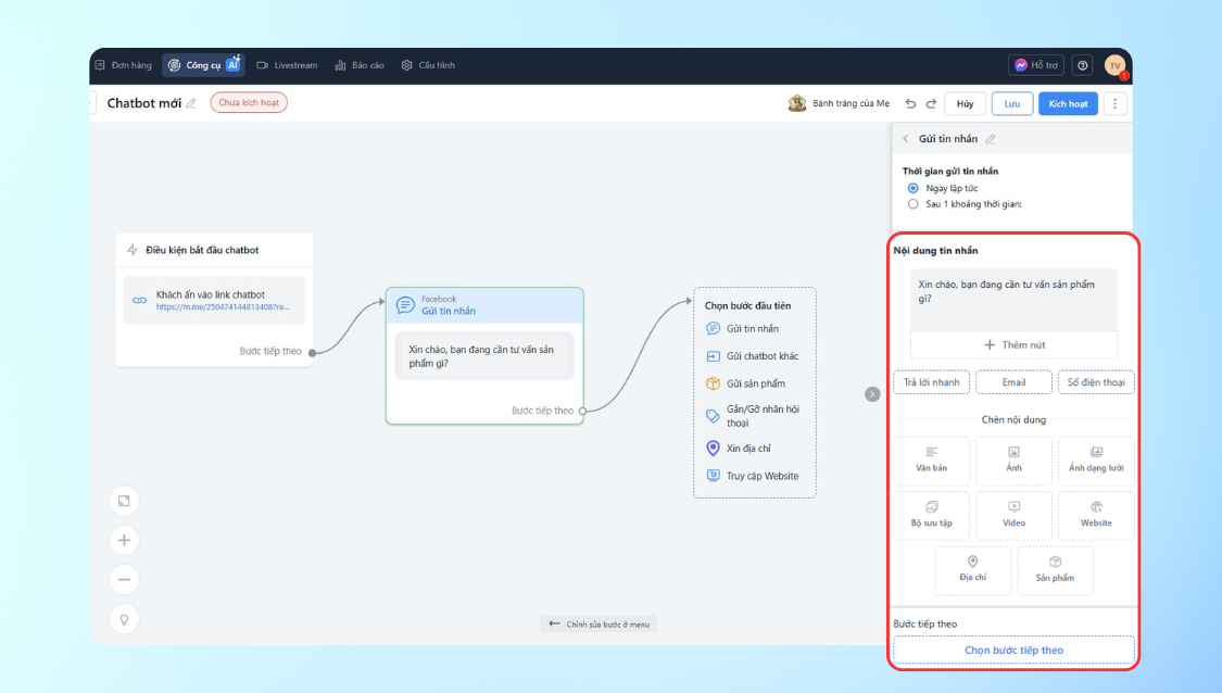 Thiết lập, vận hành chatbot hiệu quả hơn với nâng cấp từ Automation Marketing