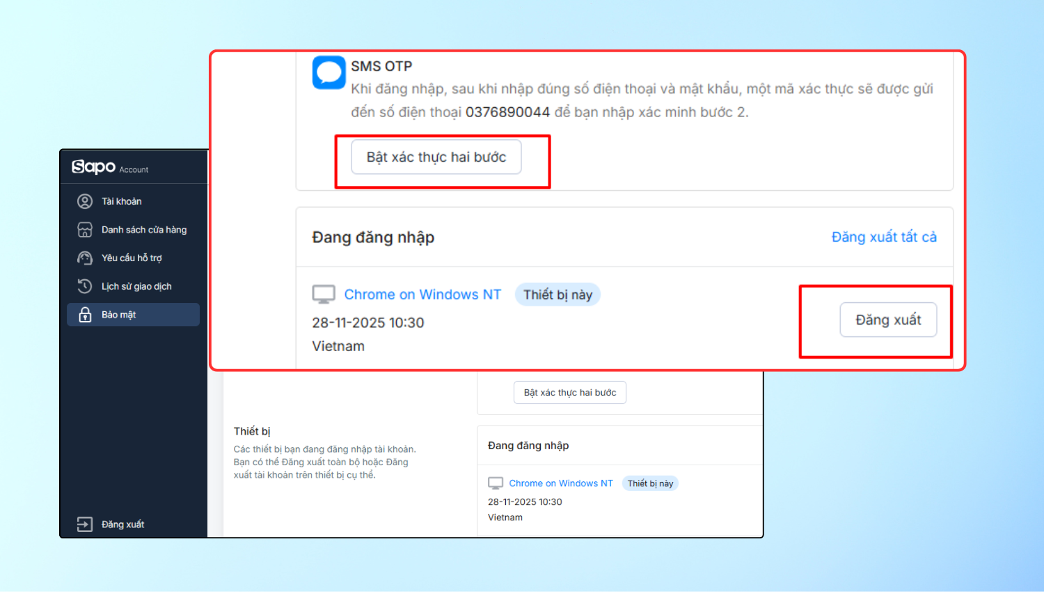 Tăng cường an toàn tài khoản với tính năng Nâng cấp bảo mật SSO