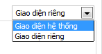 Hướng dẫn sử dụng tính năng Kho giao diện riêng
