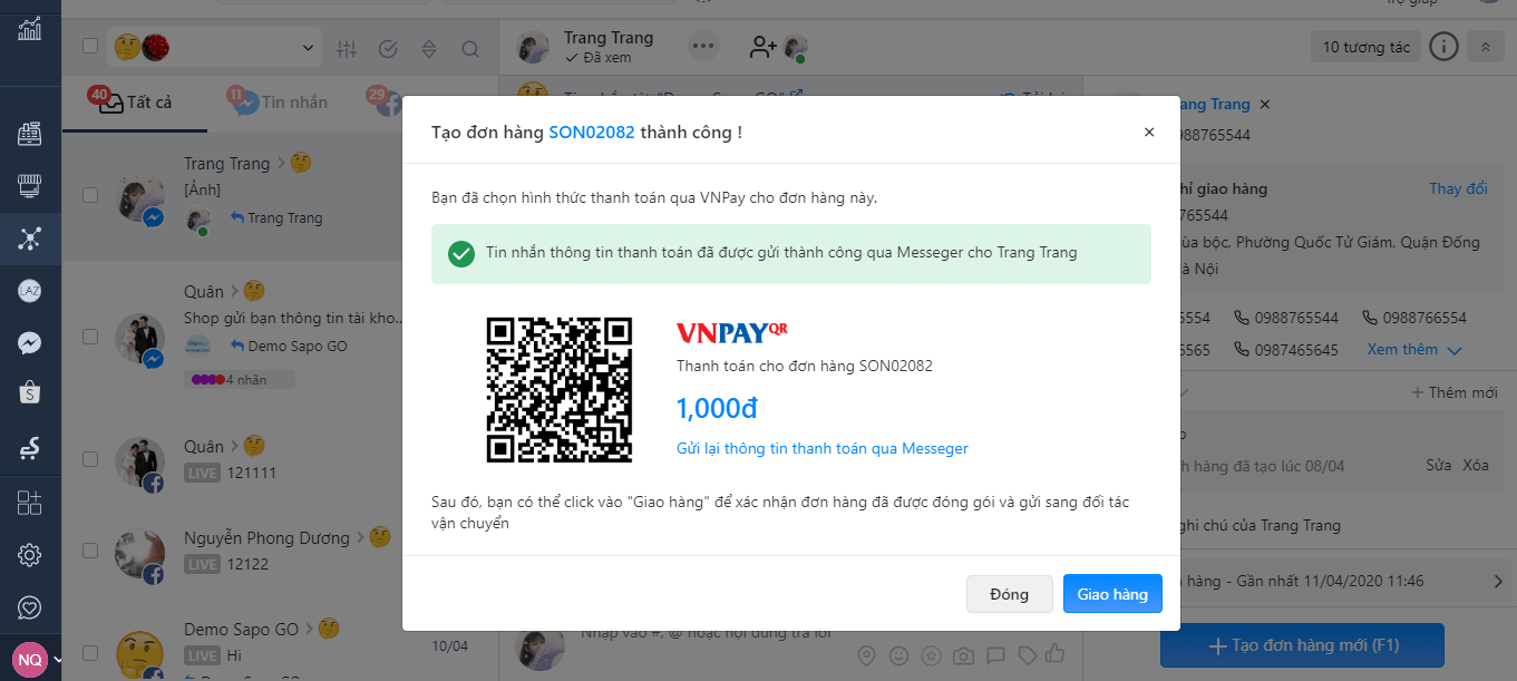 Sapo - VNPay tặng mã giảm giá cực HOT tới 50,000vnd/ đơn hàng