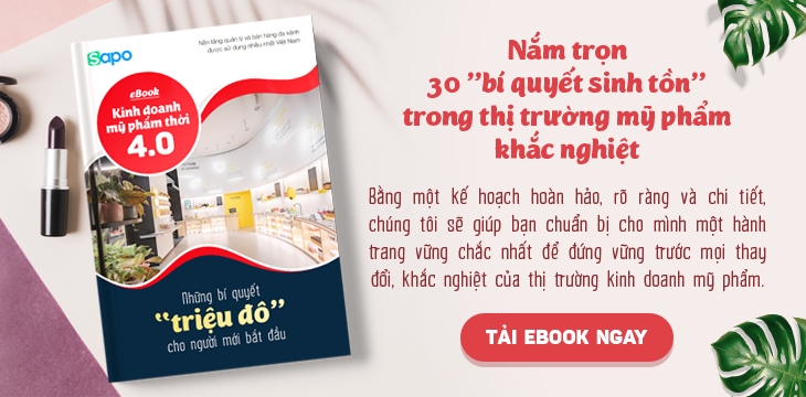 [Ebook] Kinh doanh mỹ phẩm thời 4.0 - Những bí quyết “triệu đô” cho người mới