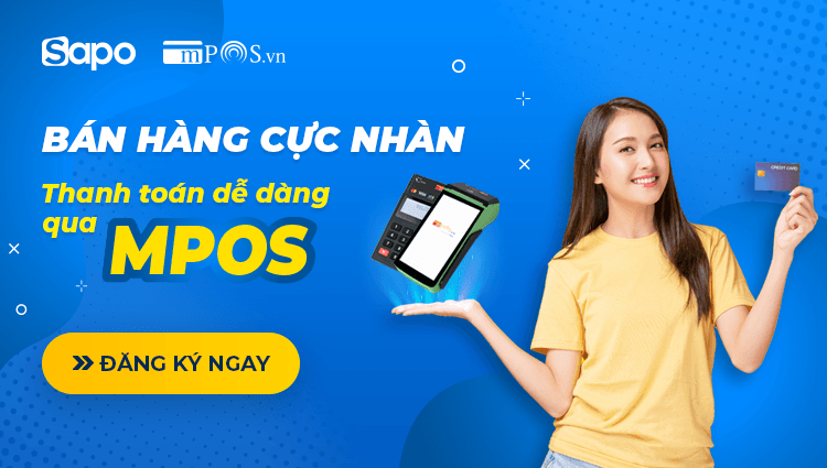 Sapo hợp tác cùng Vi Mô ra mắt sản phẩm máy quẹt thẻ mPOS tích hợp lên phần mềm