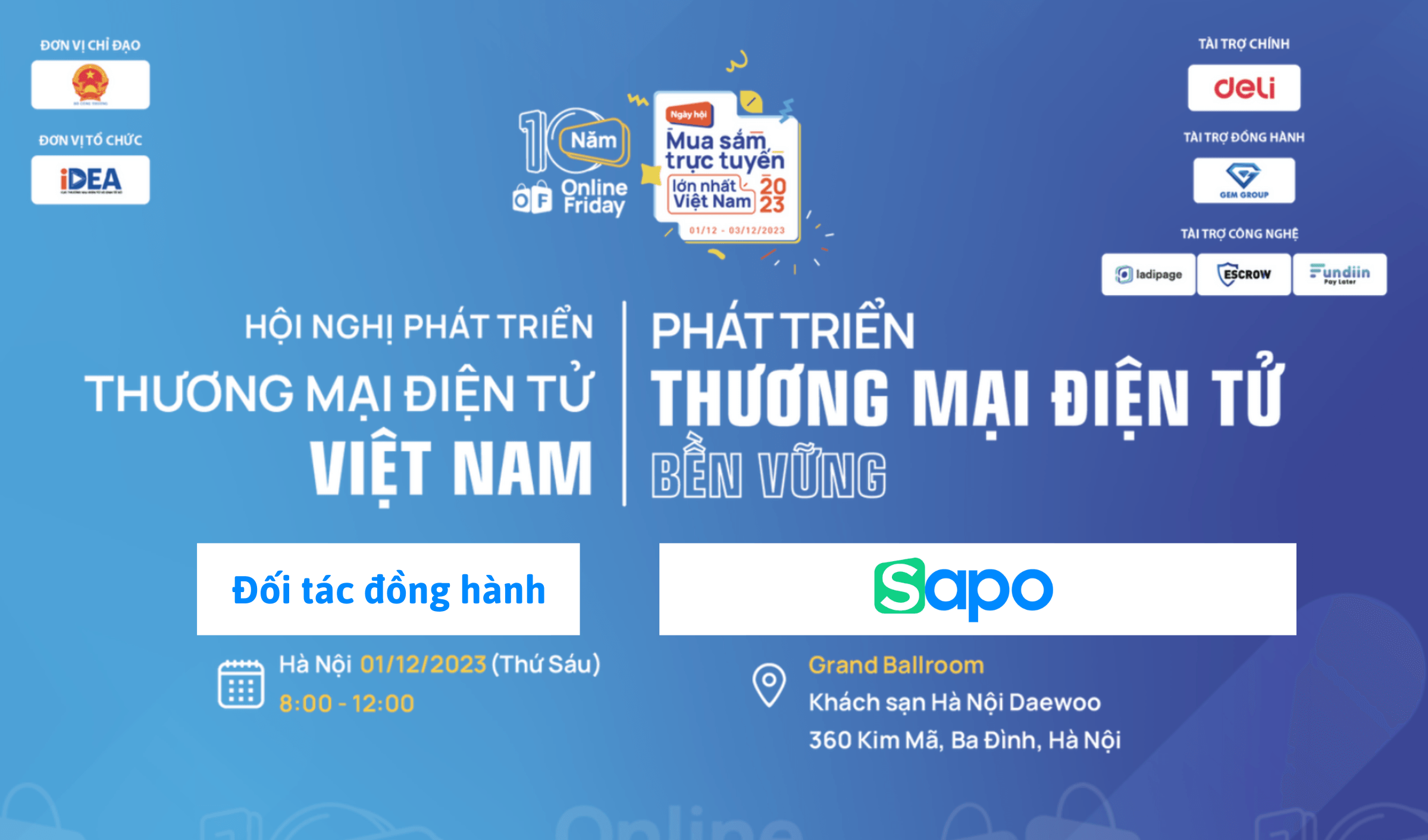 Sự kiện thương mại điện tử lớn nhất trong năm - Online Friday 2023 và cơ hội kinh doanh tiềm năng cho các doanh nghiệp