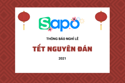 Sapo Thông Báo Lịch Nghỉ Tết Tân Sửu 2021