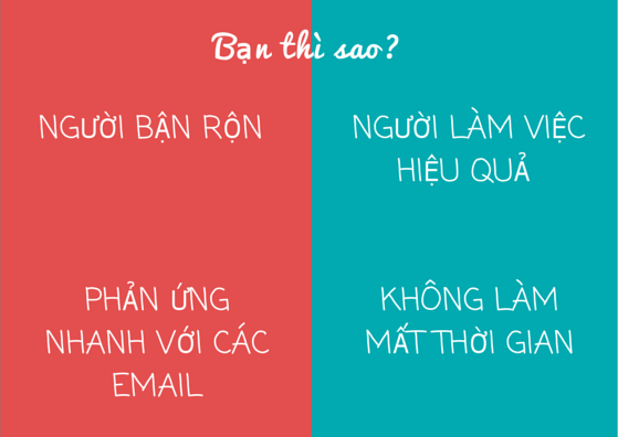 Bạn có chắc chắn mình là một người làm việc hiệu quả?
