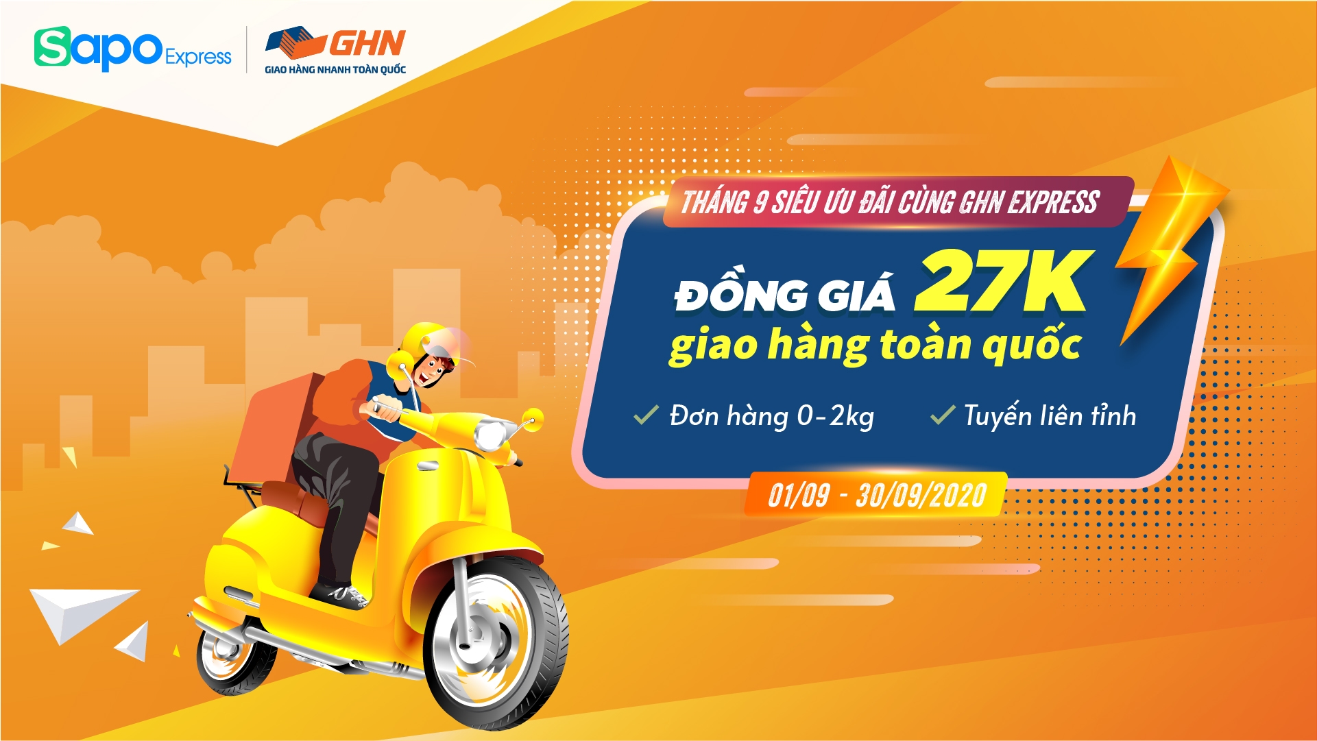 Ưu đãi từ GHN: Tưng bừng giải thưởng mừng sinh nhật Sapo Express