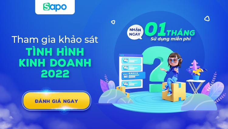 Tham gia khảo sát cùng Sapo - Nhận ngay 01 tháng sử dụng miễn phí