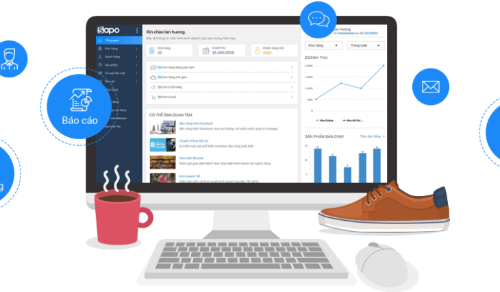 Hướng dẫn làm báo cáo với phần mềm quản lý bán hàng Sapo