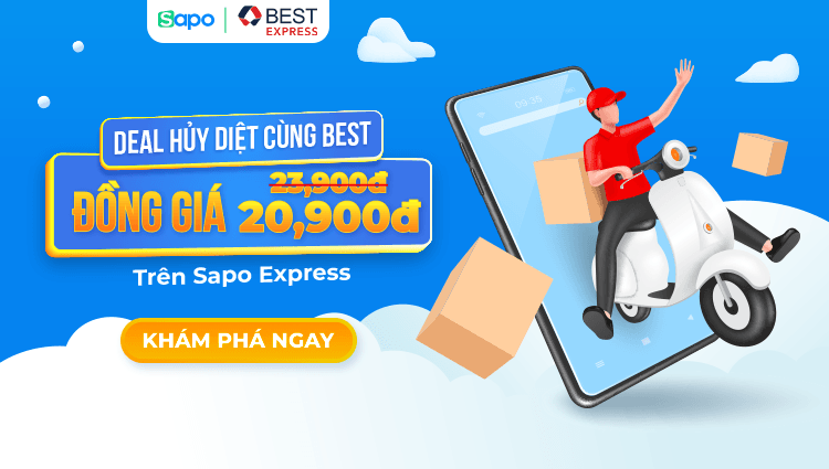 Deal hủy diệt cùng Best Express: Đồng giá chỉ 20,9k trên Sapo Express