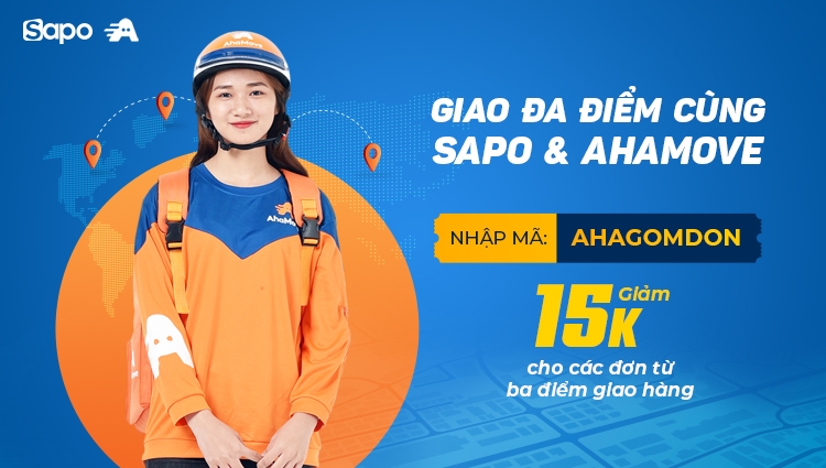 Giao đa điểm cùng AhaMove: Nhập mã AHAGOMDON giảm 15.000đ cho các đơn từ 3 điểm giao hàng