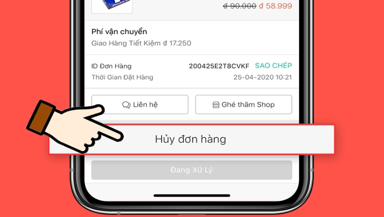 Cách hủy đơn hàng trên Shopee nhanh chóng nhất