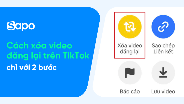 Cách xóa video đăng lại trên TikTok chỉ với 2 bước