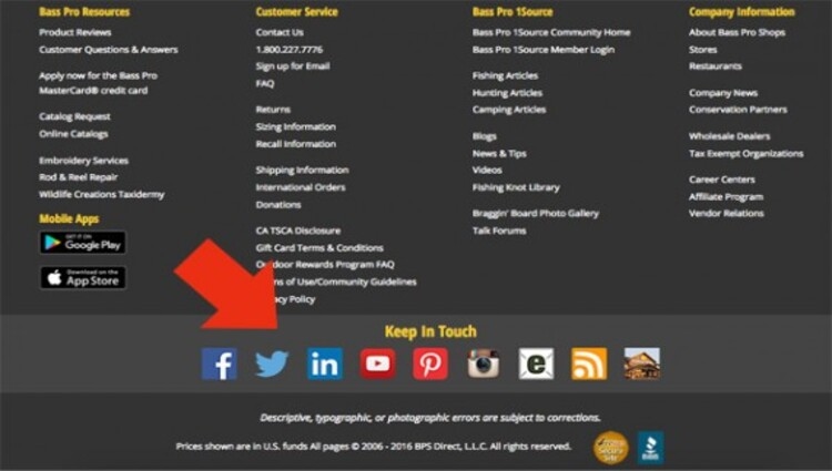 Trình bày gì tại chân trang khi thiết kế website bán hàng? (P2)