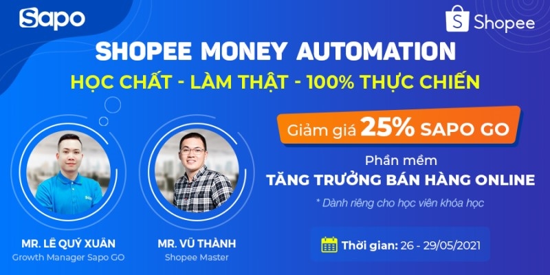 SAPO đồng hành cùng ECO Academy với khóa học “Lazada Automation” và “Shopee Money Automation”