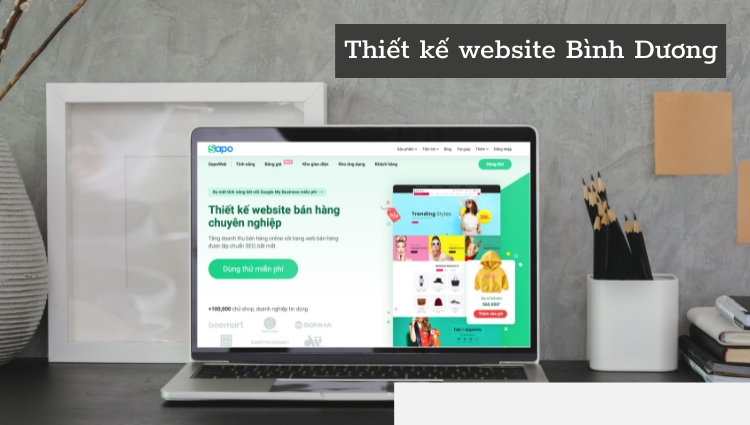 Giải pháp thiết kế website Bình Dương tại Sapo Web