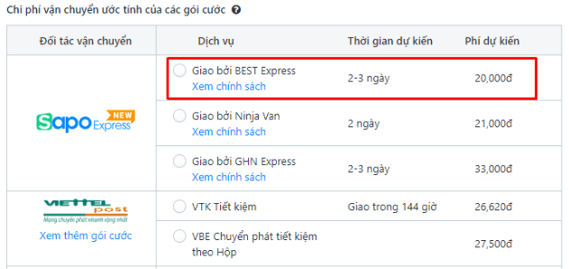 [SAPO ƯU ĐÃI] Mừng Best trở lại trên Sapo: Giao hàng toàn quốc chỉ 23k