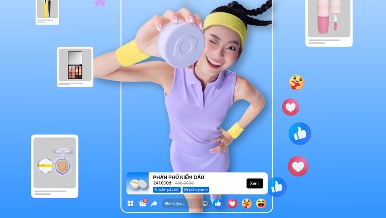 Sự kiện: Chạm đỉnh doanh thu mùa Mega Sale với Giải pháp Facebook Live Shopping hoàn toàn mới