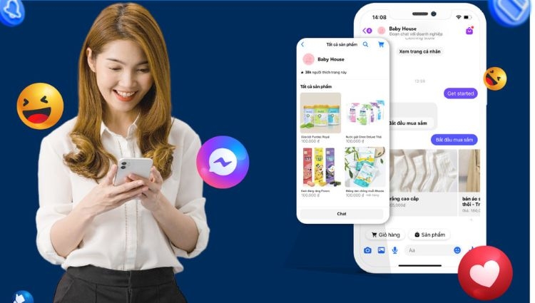 Hội thảo: Chuyển đổi tin nhắn thành đơn hàng với Tính năng Mua sắm mới trên Messenger