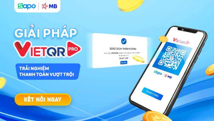 VietQR PRO - Trải nghiệm thanh toán vượt trội cùng MB Bank trên Sapo