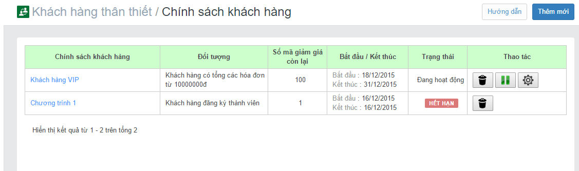 Tạo khuyến mãi hấp dẫn với ứng dụng Khách hàng thân thiết