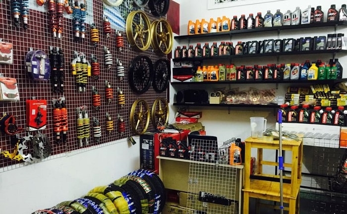 Kinh doanh phụ tùng xe máy không khó như bạn tưởng