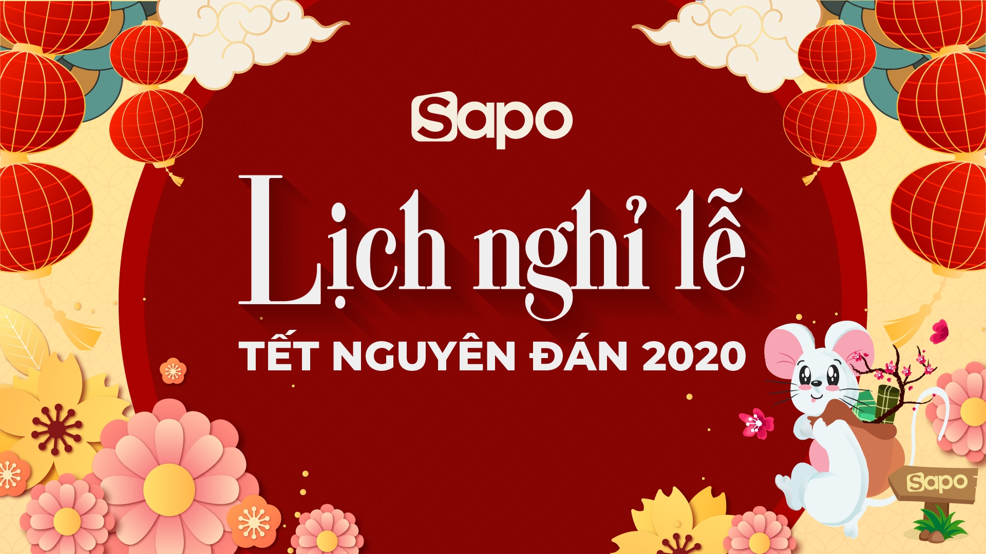 Sapo thông báo lịch nghỉ tết Canh Tý 2020