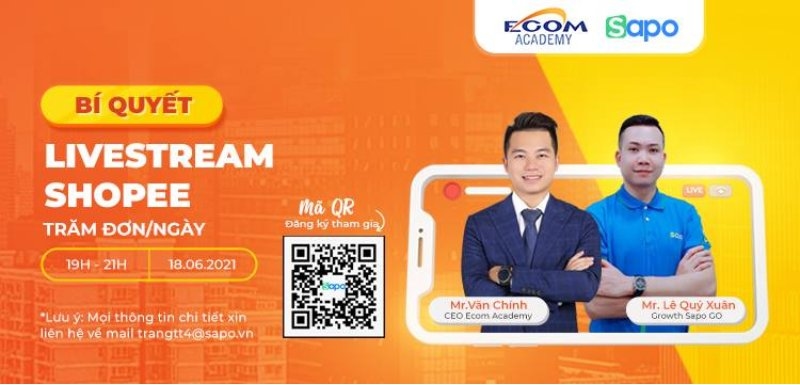 [Sự kiện] Bí quyết Livestream Shopee trăm đơn mỗi ngày